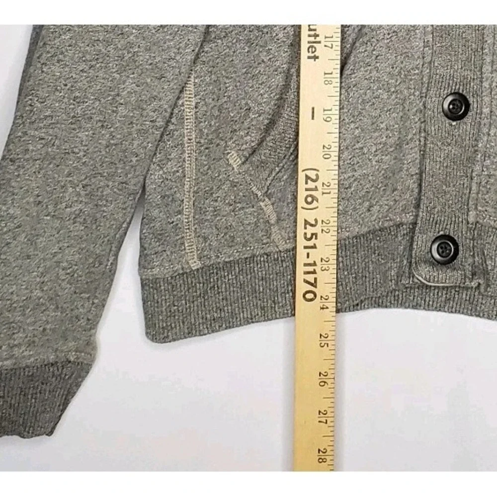 American Eagle Shawl Collar Cardigan Mens S Fleece Button Grandpa Academia 00s